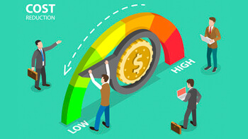 住宅手当から借り上げ社宅への制度変更で、3,800万円の削減